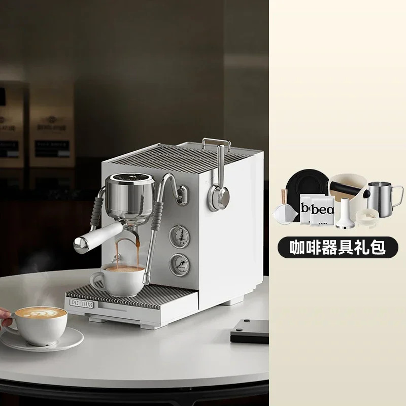 PETRUS PE3900: Máquina de café expresso semiautomática para casa e café